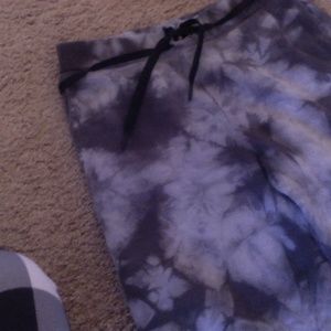 gray tie dye sweats